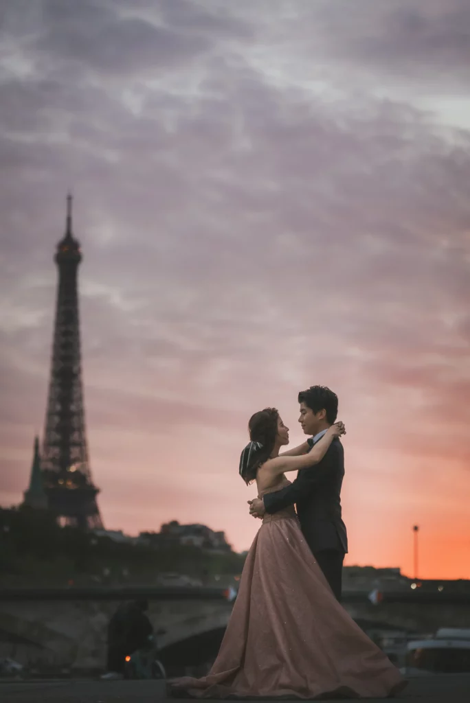 パリ Paris 前撮り ウエディングフォト エッフェル塔 / Tour Effeil 10