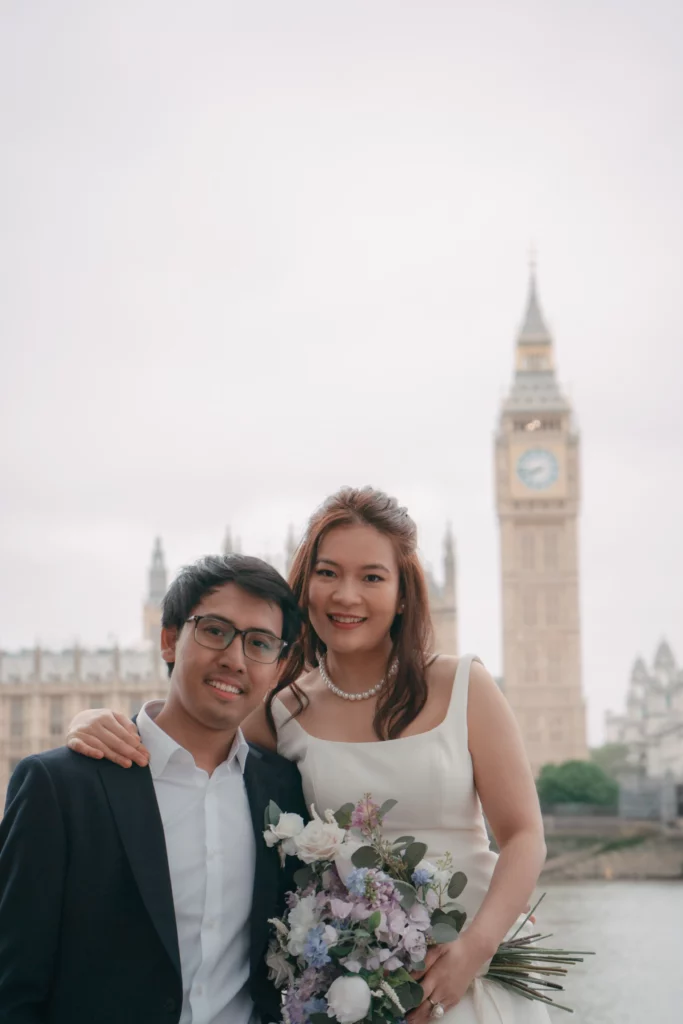 ロンドン 前撮り ウエディングフォト BigBen / ビッグベン 09