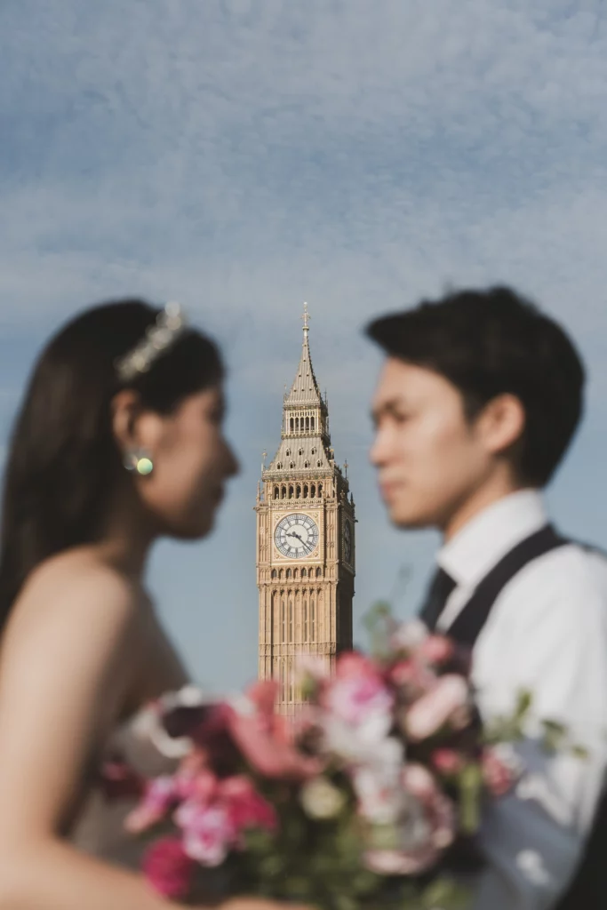 ロンドン 前撮り ウエディングフォト BigBen / ビッグベン 10
