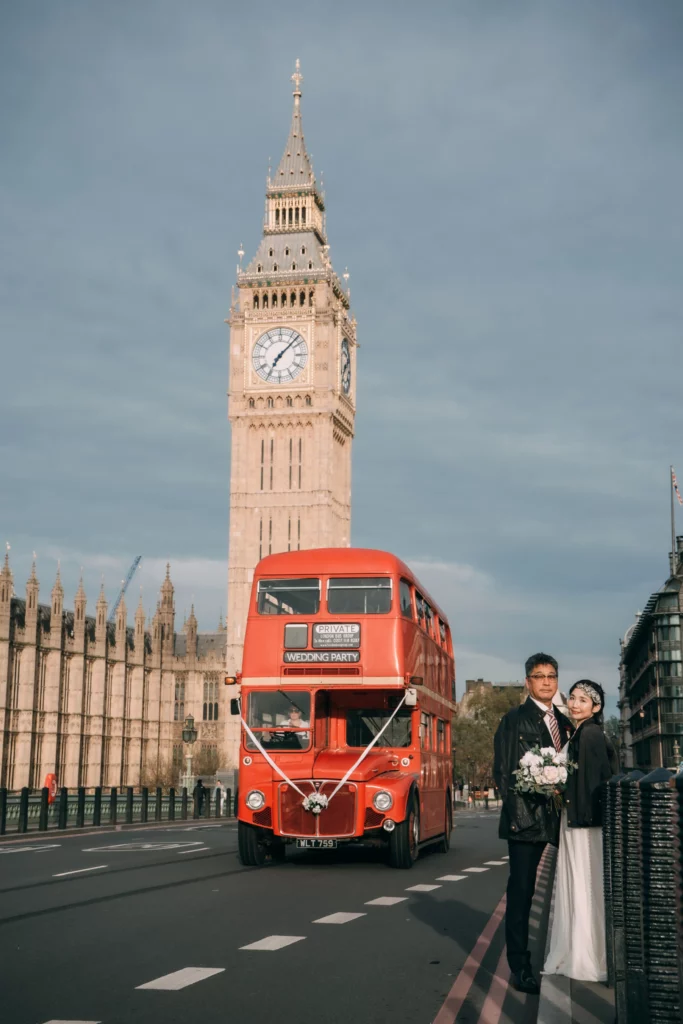 ロンドン 前撮り ウエディングフォト BigBen / ビッグベン 11