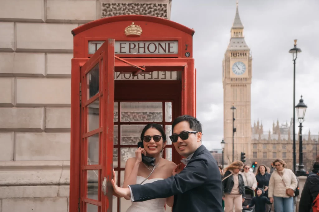 ロンドン 前撮り ウエディングフォト BigBen / ビッグベン 07
